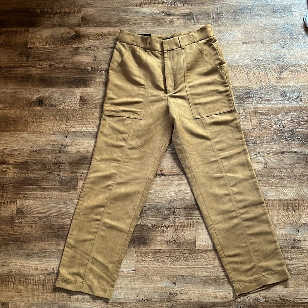 NWT Banana Republic Vegan Suede Pants